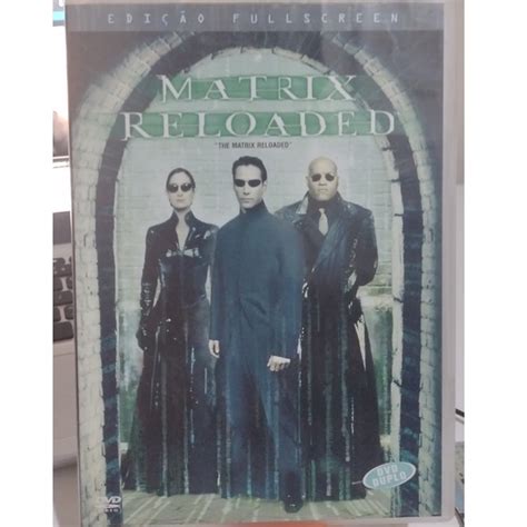 DVD Matrix Reloaded Duplo Original Shopee Brasil