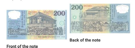 Looking for these Sri Lankan banknotes : r/srilanka