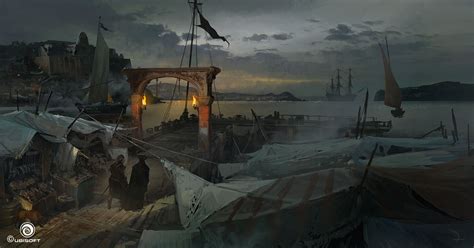 Assassins Creed Iv Black Flag Concept Art By Martin Deschambault