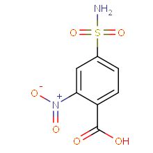 现货供应九鼎化学2 Nitro 4 sulfamoylbenzoic acid 纯度95 1 0g 5 0g