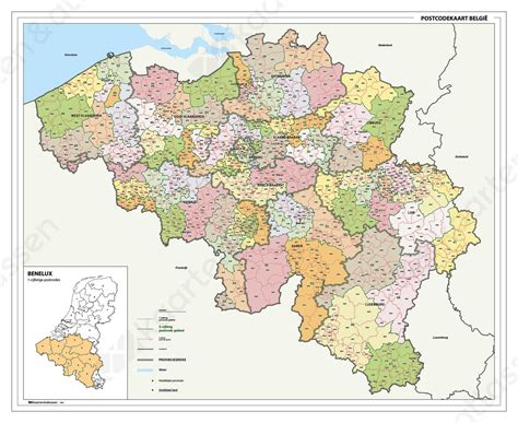 Kaart Van Belgie Met Gemeenten Kaart