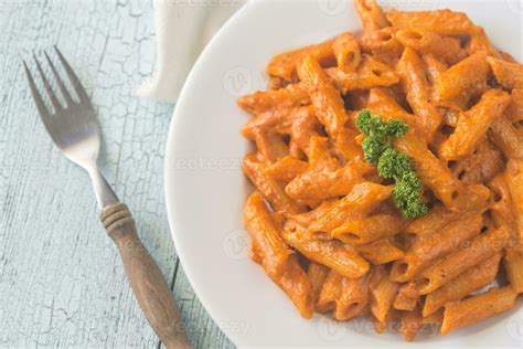 Penne Alla Vecchia Bettola Pasta Stock Photo At Vecteezy