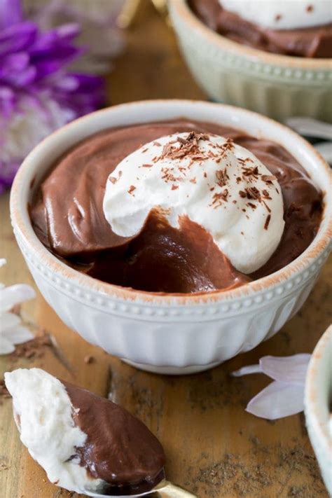 Homemade Chocolate Pudding Sugar Spun Run