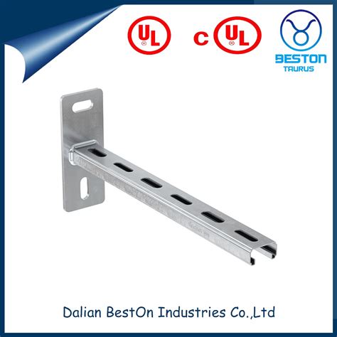 Dalian Beston Steel Galvanized C Shaped Unistrut Bracket Cantilever