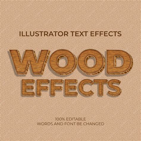 Premium Vector | Wood Effect