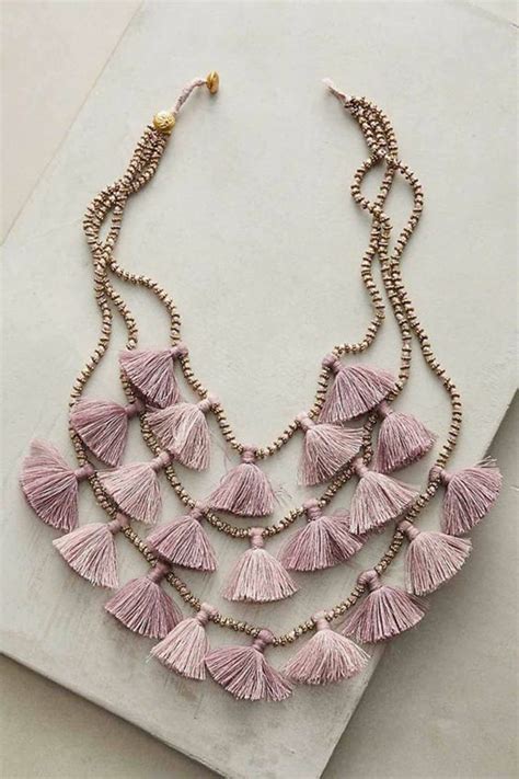 Tassels necklace designs