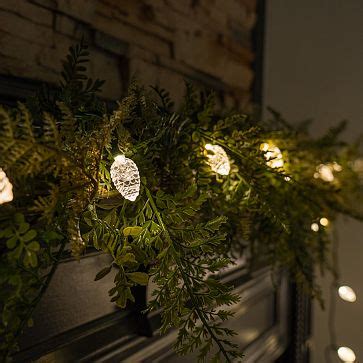 Led Pine Cone Lights West Elm