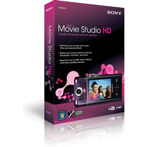 Sony Vegas Movie Studio Hd Msmshd9000 Bandh Photo Video