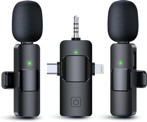 Amazon PQRQP 3 In 1 Wireless Microphone For IPhone Android