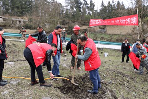 【新时代文明实践】新年上班第一天 义务植树添新绿活动