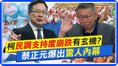 【每日必看】柯文哲2024民調支持度崩跌有玄機 蔡正元爆出驚人內幕｜侯友宜近期民調回升 王金平 整合後會一飛沖天 20230821 中天新聞ctinews Youtube