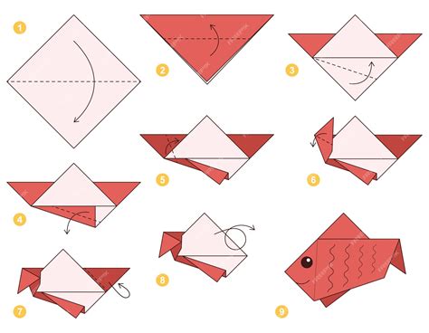 Origami Für Kinder Schritt Für Schritt Wie Man Einen Niedlichen