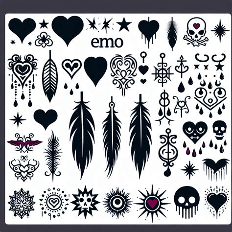 Best Easy Emo Tattoo Ideas | Vondy