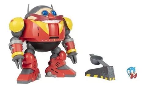 Sonic Set De Batalla Robot De Eggman Gigante Figuras En Venta En