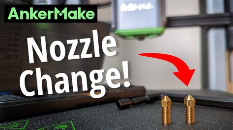 How To Change The Nozzle On The Ankermake M Tutorial Youtube