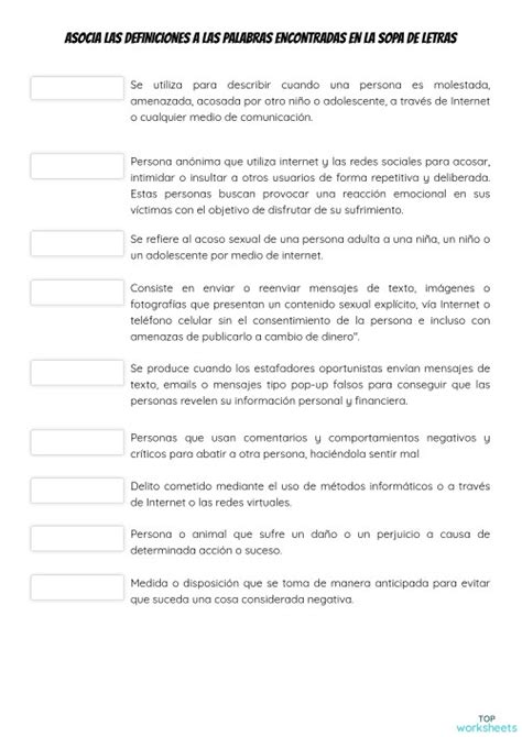 Actividad 4 Ficha Interactiva Topworksheets