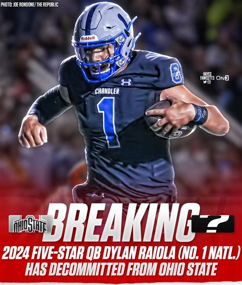 Hayes Fawcett On Twitter Breaking Five Star Qb Dylan Raiola Has