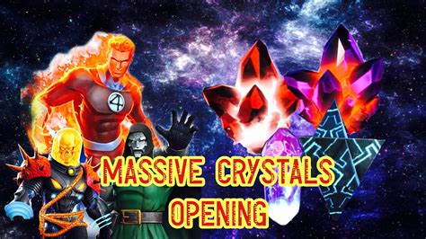 Massive Crystals Opening Marvel Contest Of Champions Youtube