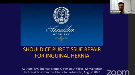 Masterclass On Shouldice Pure Tissue Repair For Inguinal Hernia Youtube