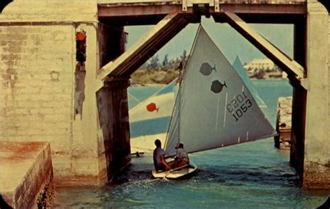 Passing Under Somerset Bridge Bermuda