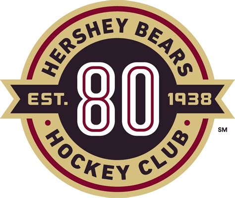 Hershey Bears unveil logo for historic 80th anniversary season ...