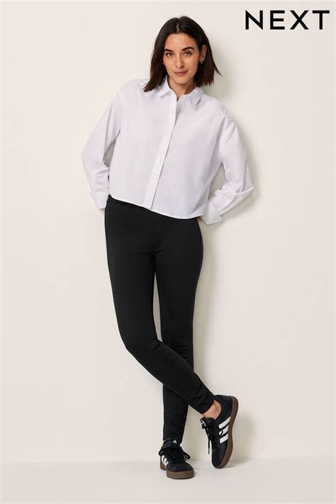 Next Petite Trousers Black Outlet Bellvalefarms