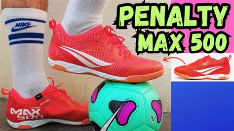 BOA E BARATA CHUTEIRA FUTSAL PENALTY MAX 500 ECOKNIT XXI UMAS DAS