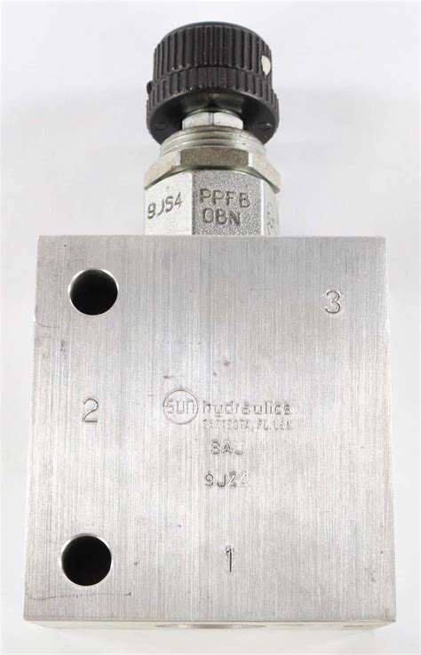 Ppfbobn Bau From Sun Hydraulics Pressure Regulator Valve