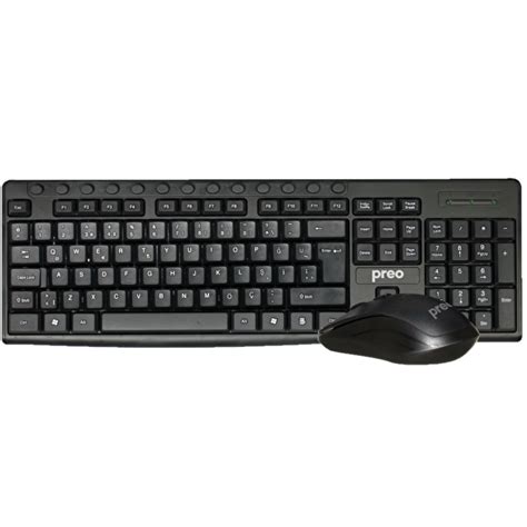 Preo KM05 Kablosuz Klavye Mouse Set OnuAl Fiyat Arşivi