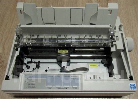 Принтер Epson LX-300+II (матричный 9pin, A4). Полный комплект, б/у, в ...