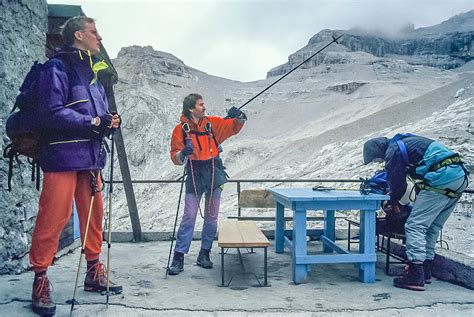 Ankunft an der Agostini Hütte Brenta Sdtirol 1992 Dias Flickr