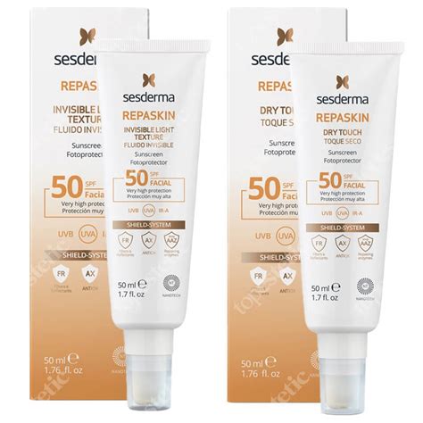 Sesderma Repaskin Fluido Invisible Repaskin Dry Touch SPF 50 ZESTAW