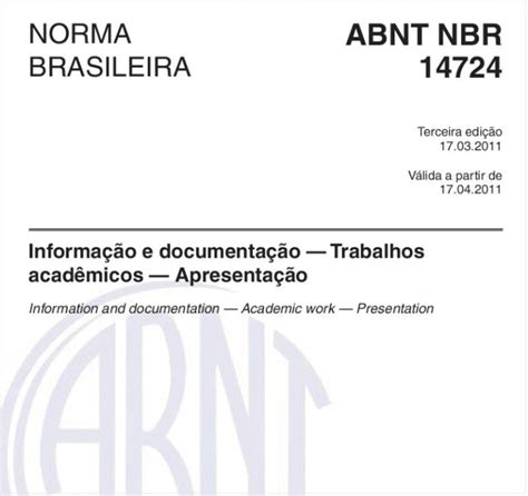 Confira As Novas Regras ABNT Da NBR 14724 Catraca Livre