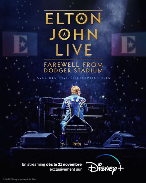 Elton John Live Farewell From Dodger Stadium Streaming Disney