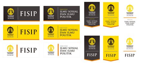 Panduan Penggunaan Logo Universitas Indonesia Fakultas Ilmu Sosial Dan Ilmu Politik