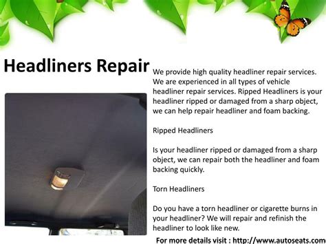 how to fix a headliner in a car 11