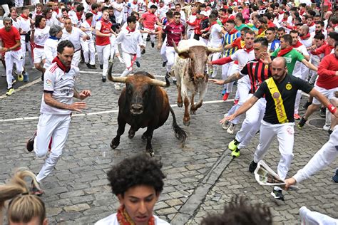 Primer Encierro De Los Sanfermines Faro De Vigo