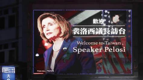 Nancy Pelosi Lleg A Taiw N Pese A Advertencias De China