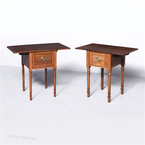 Pair Of Victorian Mahogany Drop Leaf Tables Antiques Atlas