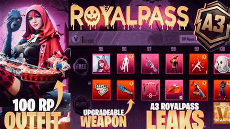 A Royal Pass Rp Mythic Outfit And Upgradeable Weapon Pubgmobile