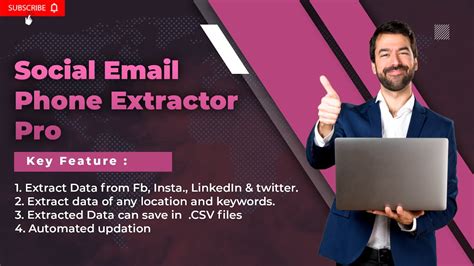 Social Email Phone Extractor Pro How To Extract Email Email