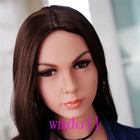 New 74 WMDOLL American Silicone Sex Doll Head Europe Face Tan Top