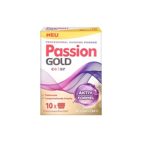 Passion Gold Color Proszek 10p 600g Do Prania Kolorowych Tkanin FHU Denis