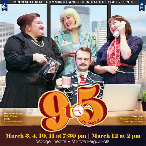 What A Way To Make A Livin M State Presents 9 To 5 The Musical M