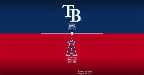 Tampa Bay Rays At Los Angeles Angels Preview 08 18 2023 MLB Stories