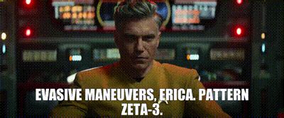 YARN Evasive Maneuvers Erica Pattern Zeta 3 Star Trek Strange