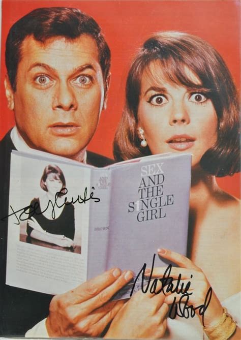 NATALIE WOOD Tony CURTIS Signed Photo X2 Sex And The Etsy