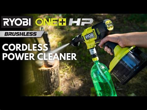 600 PSI RYOBI 18V ONE HP Brushless 600 PSI EZClean Power