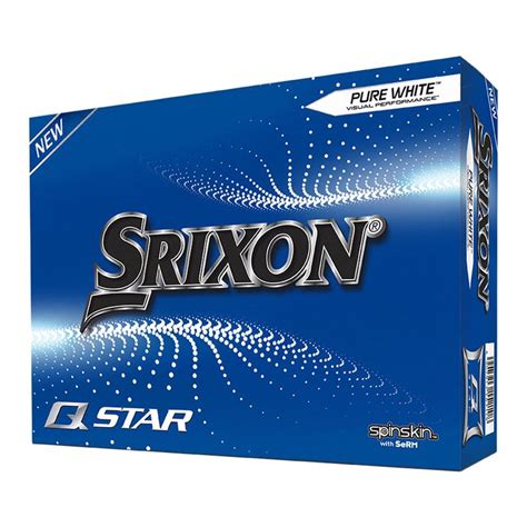 Srixon Q-Star Personalized Golf Balls - Worldwide Golf Shops