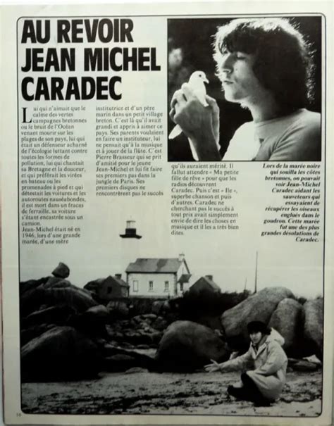 Au Revoir Jean Michel Caradec Coupure De Presse Page